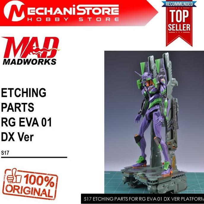MADWORKS S17 Etching Parts RG Eva 01 DX Ver Platform w/ Water Decal