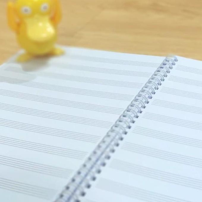 Buku Musik Garis Paranada Tebal