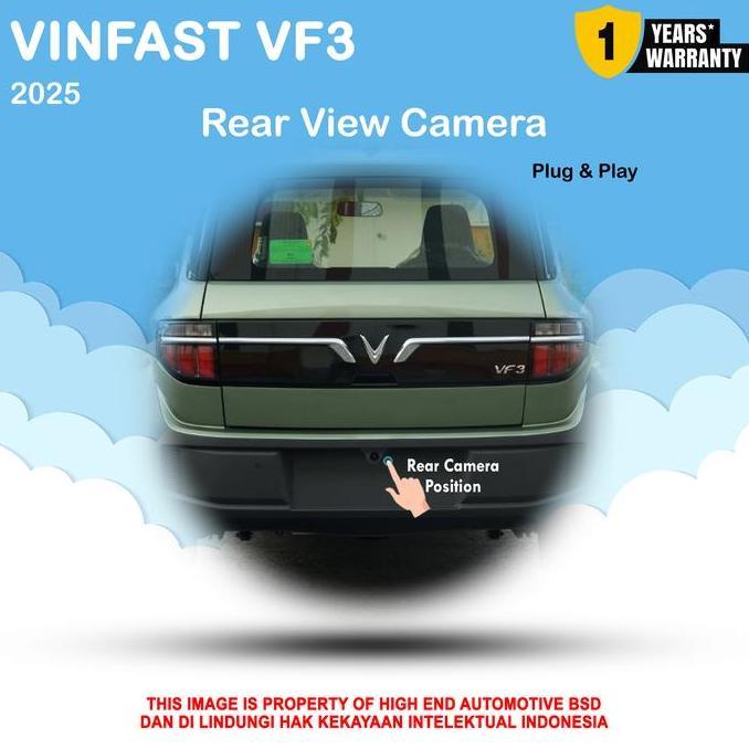 WINCAR.S - VINFAST VF3 - KAMERA MUNDUR VINFAST VF3