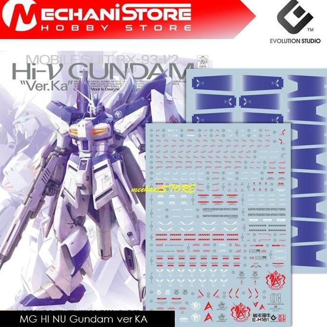EVO Decal MG - MG181 Hi-Nu Gundam Ver.Ka