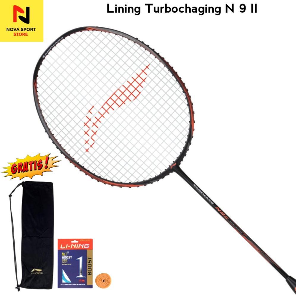Lining Raket Badminton Turbocharging N 9 II Ultra Carbon