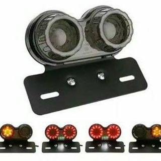 LAMPU STOPLAMP LED MOTOR CUSTOM VARIASI UNTUK RX KING HARLEY JAPSTYLE LAMPU STOP MOTOR CUSTOM MOTORC