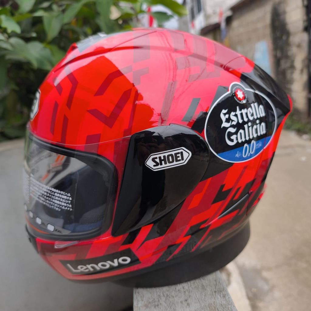SHOEI HELM INK CLMAX MARK MARQUEZ