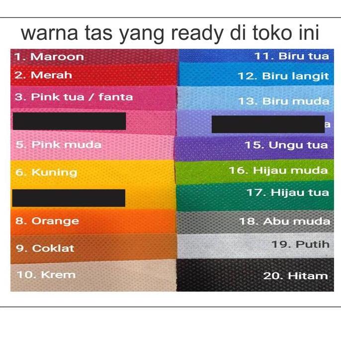 (38x45x11) Tas kain / Goodie bag / Spunbond / goody polos