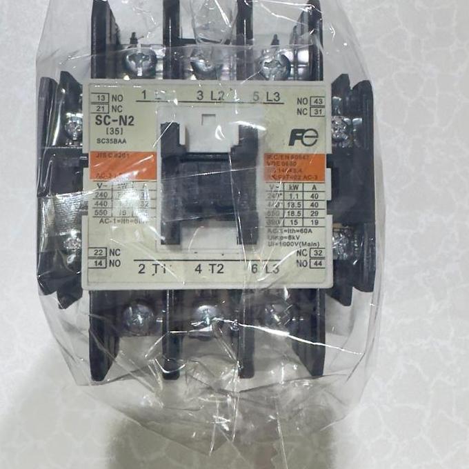 Promo GARANSI READY CONTACTOR FUJI ELECTRIC SC-N2 / SCN2 / SC N2 / SC N 2 / SCN 2 KONTAKTOR FUJI ELE