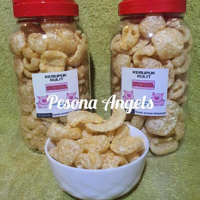 Kerupuk Kulit Rambak Babi Mentah