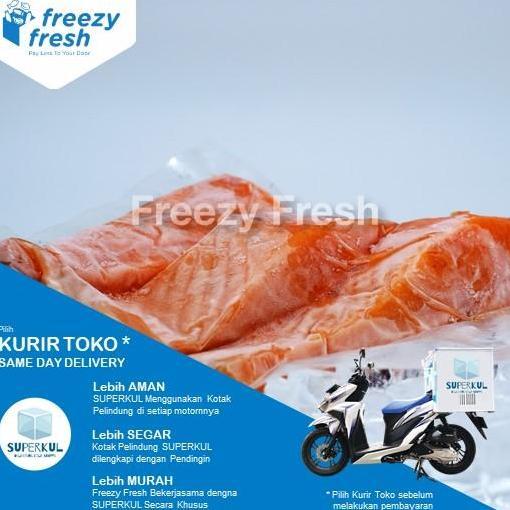 Ikan Salmon Fillet Cut (Cut Salmon) 500 Gram