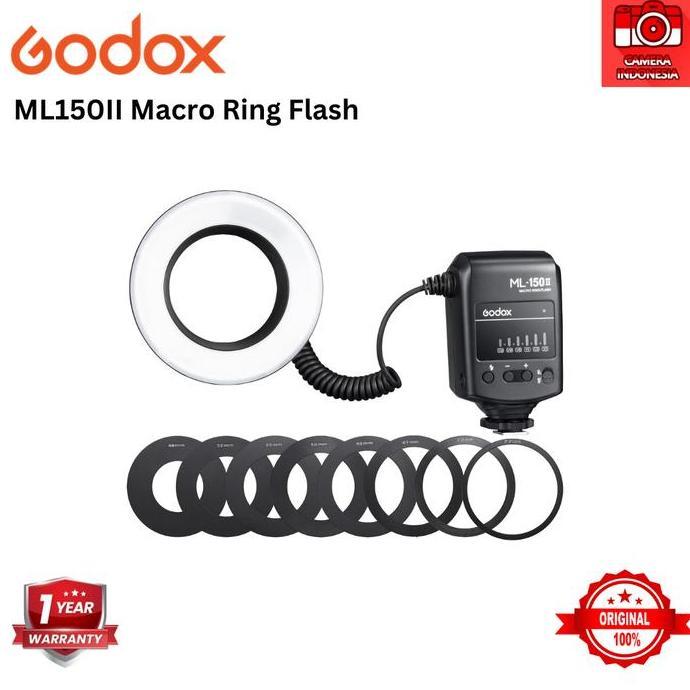 GODOX ML-150II UNIVERSAL CAMERA MACRO RING FLASH ML150II ML-150 II