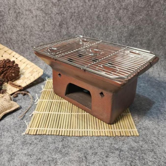 TERLARIS ANGLO SATE GERABAH, Tungku bakaran, Panggangan Sate Tanah Liat ,kecil,sedang,besar,Kitchenw