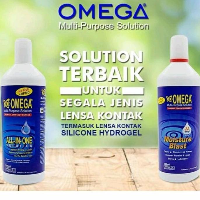 Eyex- Cairan Softlens Omega Multi Purpose. Uk.500Ml
