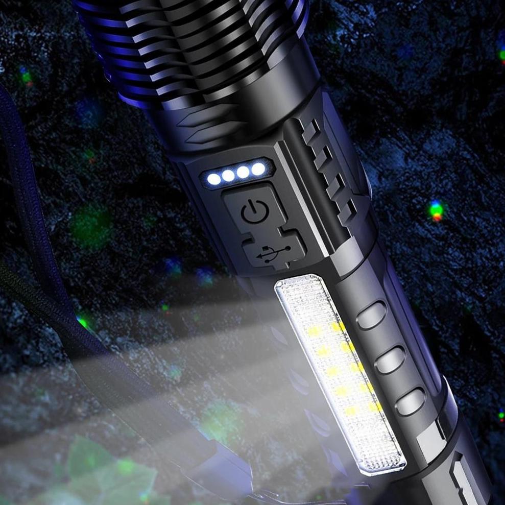 Skia - & SENTER SWAT POLICE TERBAIK / SENTER LED RECHARGEABLE / SENTER CAS USB