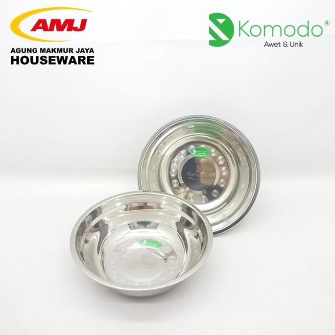 Sedia Mangkok Stainless / Mangkok Kuah Dahlia 22 Cm Komodo | Original 100%