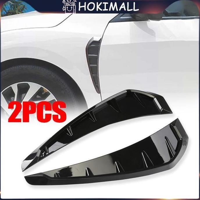 WOVLO Side Fender Add-on Air Flow Scoop Mobil/Air Flow Samping Mobil Shark