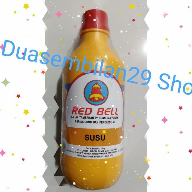 Terjangkau Red Bell Pasta Perisa Susu 1 Kg