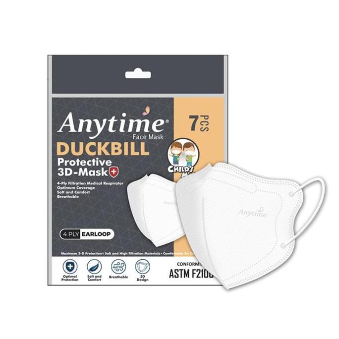 XALARA Anytime Face Mask Duckbill Protective Masker Duckbill 4 ply Earloop