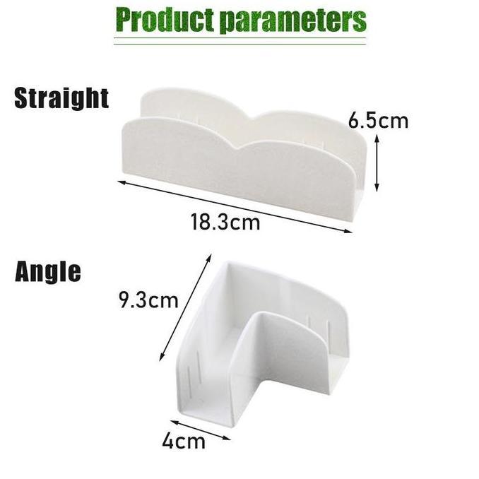 CIZARY Stopper Pagar Bayi Plastik Pagar Bottom Stable - Penahan Playpen Portable Mudah Pasang Lepas 