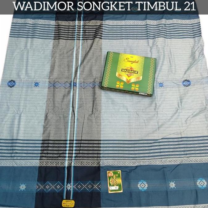 Miliki Sarung Tenun Wadimor Songket Timbul Dan Kembang Balian Viscose Staria Motif Bhs Halus Terbaru