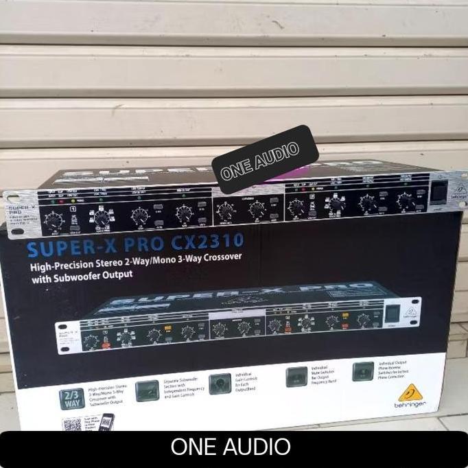 CROSSOVER BEHRINGER CX2310 CROSSOVER AKTIF 2/3 WAY CX 2310