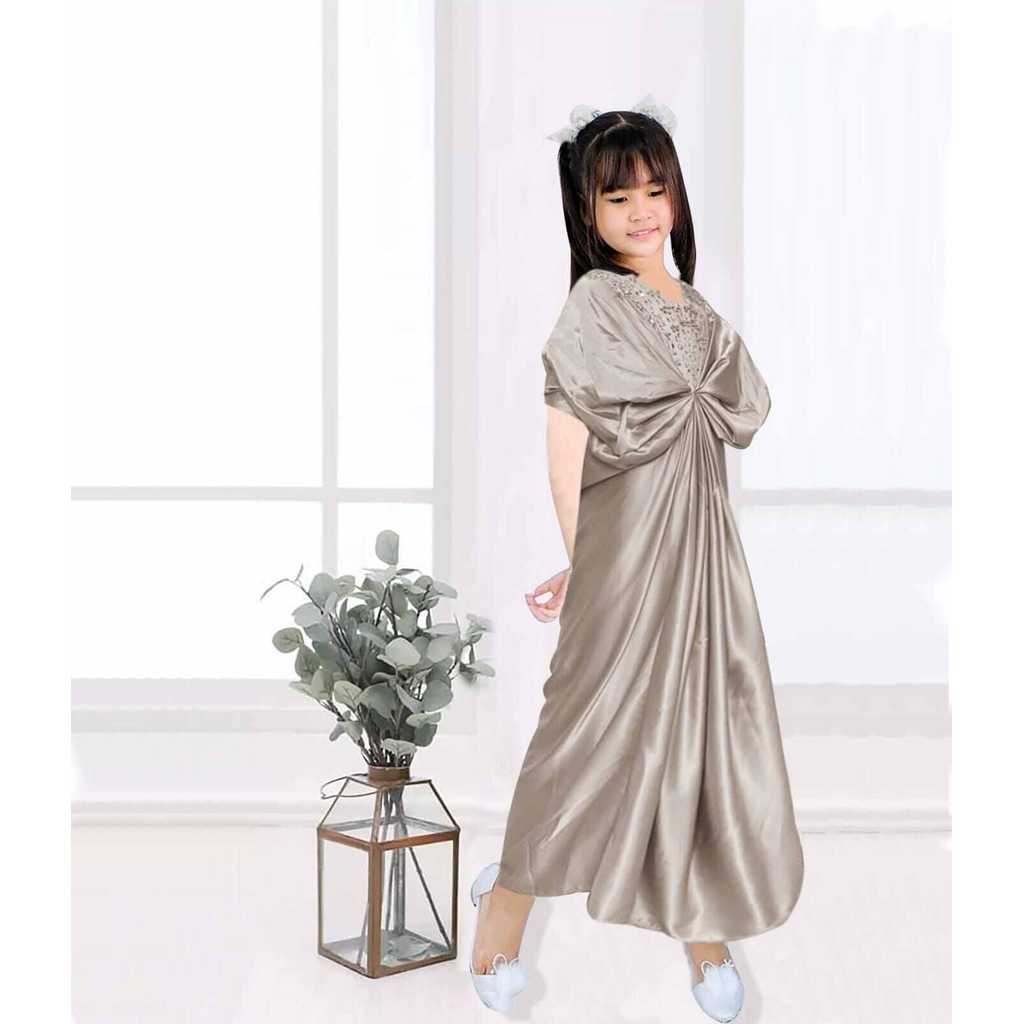 Kaftan Renata Kid | Kaftan Anak Perempuan 9 - 12 Tahun| Baju Lebaran | Fashion Muslimah | Trendy