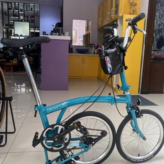 Crank arm folding bike BCD 130 kreuz BromptonN 3 sixty silver black