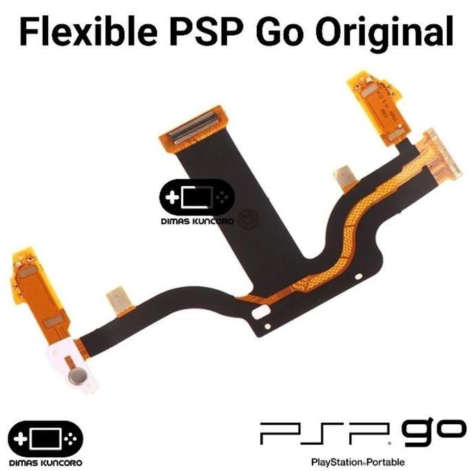 Flexible LCD PSP Go Original flexibel cable slider layar lcd ori