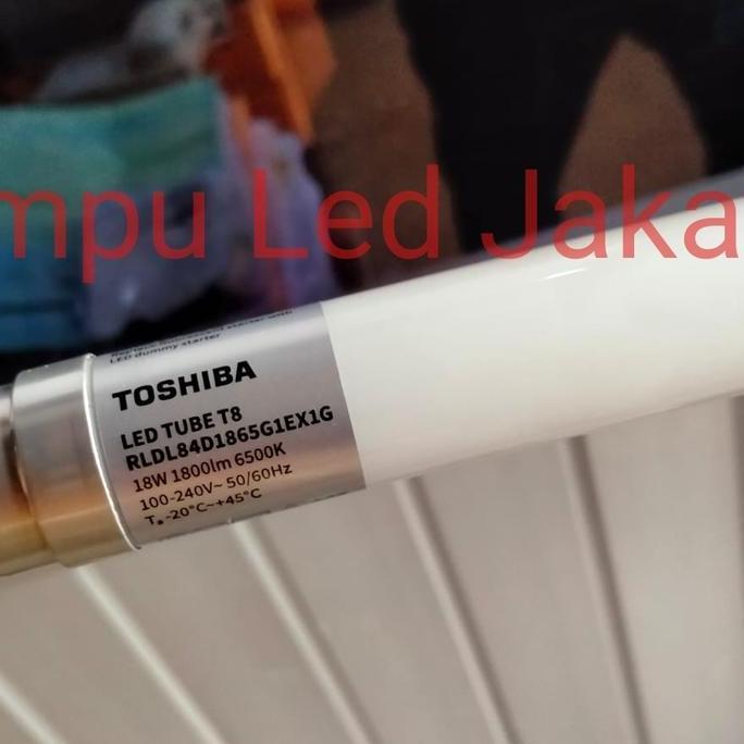 Lampu TL LED TOSHIBA 120cm 18watt. TL LED 18watt TOSHIBA 1200mm 18w original