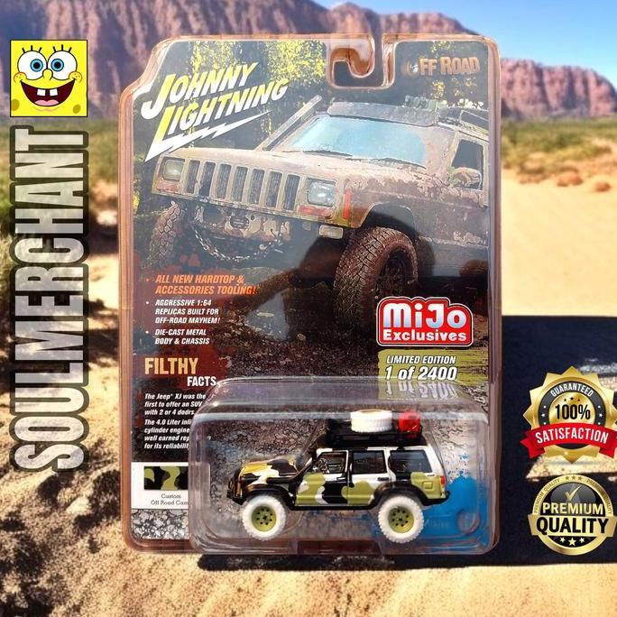Johnny White Lightning Jeep Cherokee XJ Army Camouflage