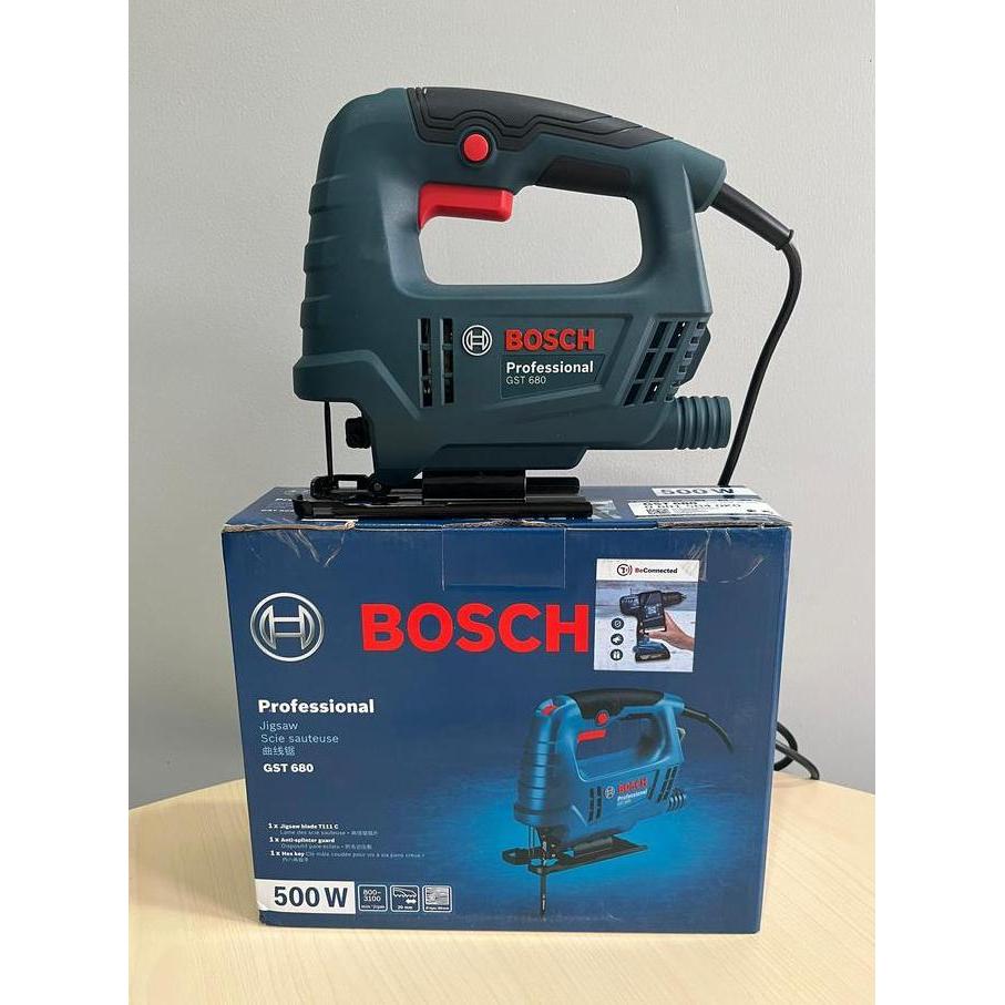 BOSCH Mesin JIGSAW Mesin Gergaji Listrik GST 680 Mesin Gergaji Kayu Triplek Ori BOSCH ready