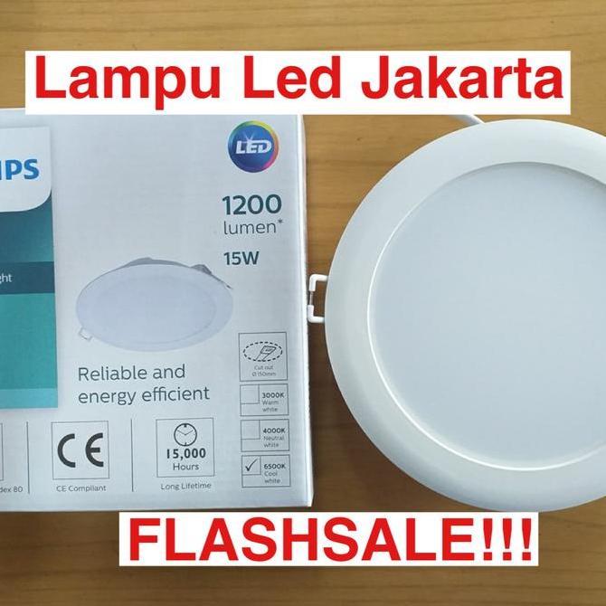 LAMPU DOWNLIGHT PHILIPS 15 WATT DN020B. PANEL PHILIPS 15W. ORIGINAL original