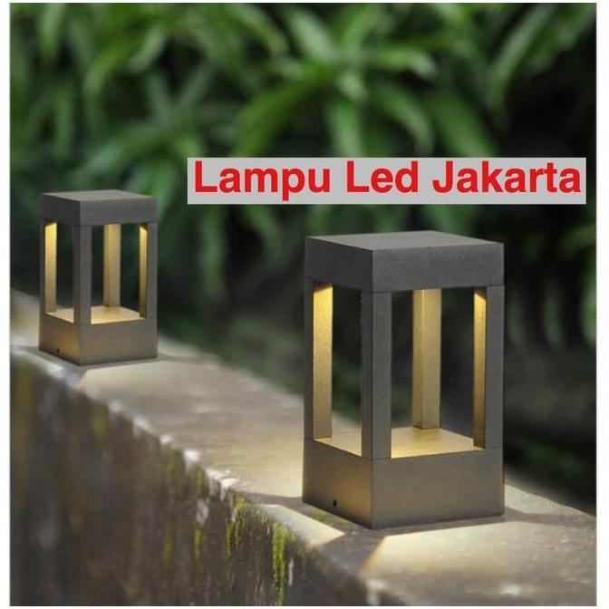 Lampu LED outdoor / lampu pillar / lampu pagar outdoor original