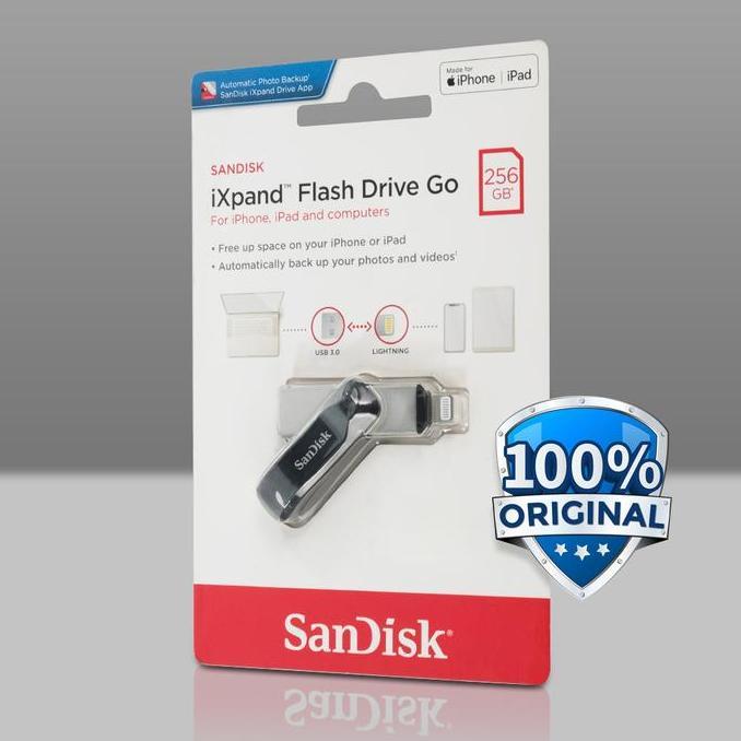 TERMURAH - Flashdisk iXpand Dual Drive Go USB 3.0 Lightning 256GB SDIX60N-256G 256GB-SDIX60N-256G Sa