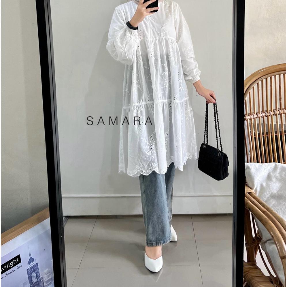 Terbaru Sarra Long Tunic Katbol By Samara Label