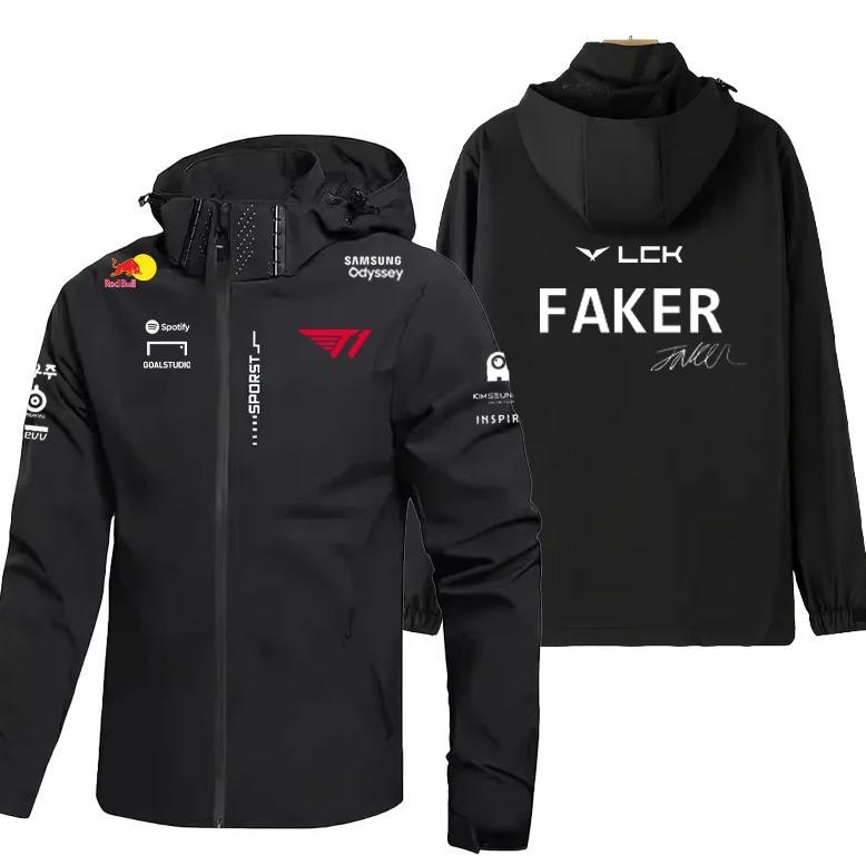 2025 New T1 RED BULL Esports Team Uniform Jacket League Of Legends World Finals Jersey Jacket LOL Ga