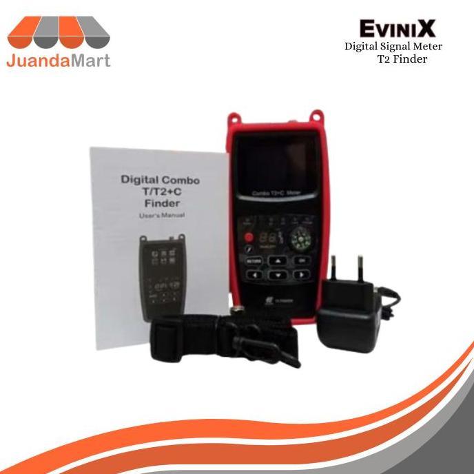 NEW Digital Signal Meter EVINIX T2-FINDER DVBT2 DVBC TV Digital