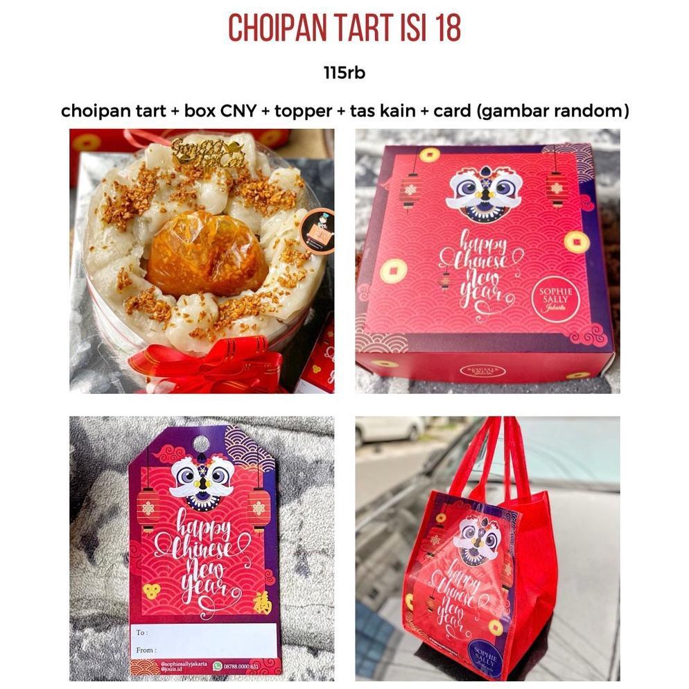 CHOIPAN TART ISI 18 PAKET HAMPERS IMLEK / CNY EDITION READY