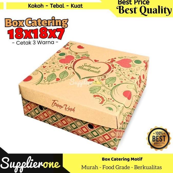 Box Catering Isi 25/ Box Nasi Kotak / Box Nasi / Box Makanan / Kotak Nasi