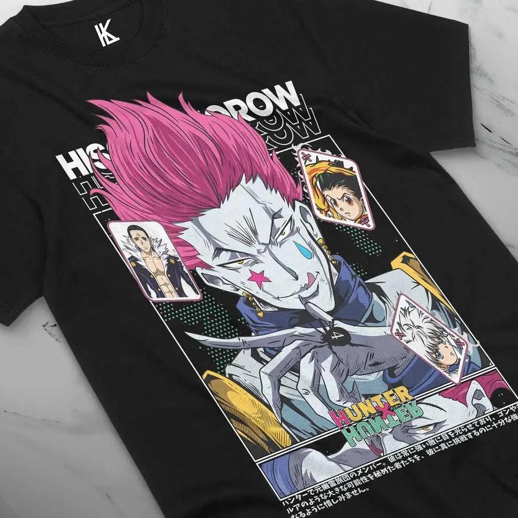 Hisoka Shirt Hunter X Hunter Manga Strip HXH Anime Unisex Tshirt T-Shirt Tee