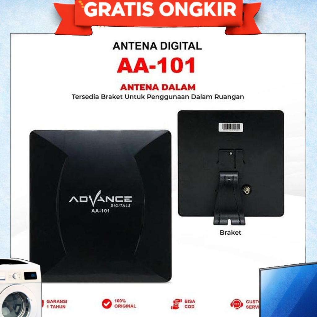 Antena Indoor Outdoor Advance Aa101 Bisa Untuk Tv Digital Tabung Dan Led Bandung