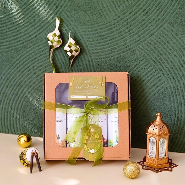 KAREEM HAMPERS LINEN SPRAY 250ml (4 botol) total 1L Linen Spray - by bienes / Hampers lebaran / Hamp