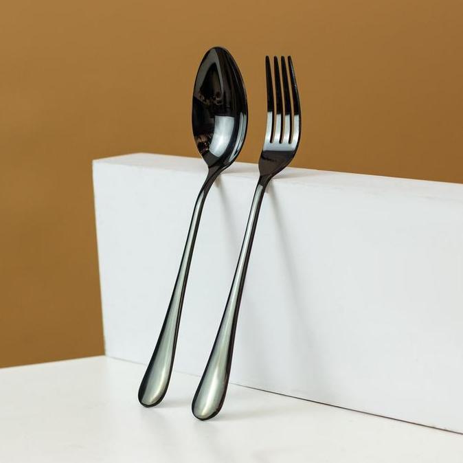 Sendok Garpu Makan - Sendok Makan Stainless Set Garpu Makan Hotel