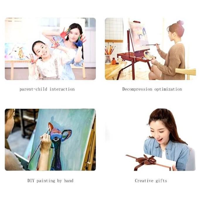DIY Oil Painting Paint by Number Kits DIY Canvas Painting