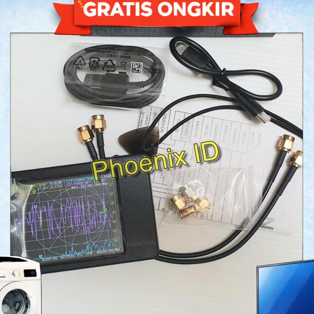 Nanovna-H V3.7 New 2025 Nanovna H Vector Network Analyzer 10Khz - 1.5 Ghz Hf Vhf Ufh Antenna Analyze