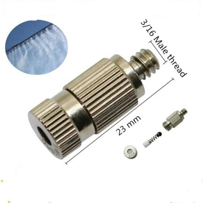 Mist Nozzle Embun Sprayer Walet Mist Nozzle Drat Kabut Rumah Walet