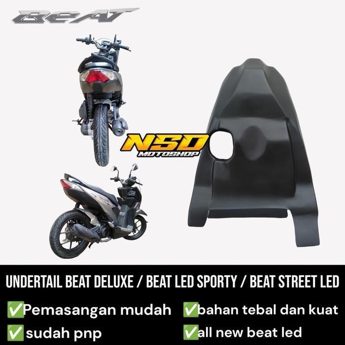 Undertail Beat Deluxe Beat Sporty Led Beat Sptreet Led Body Kolong Belakang Beat Deluxe Original Dan