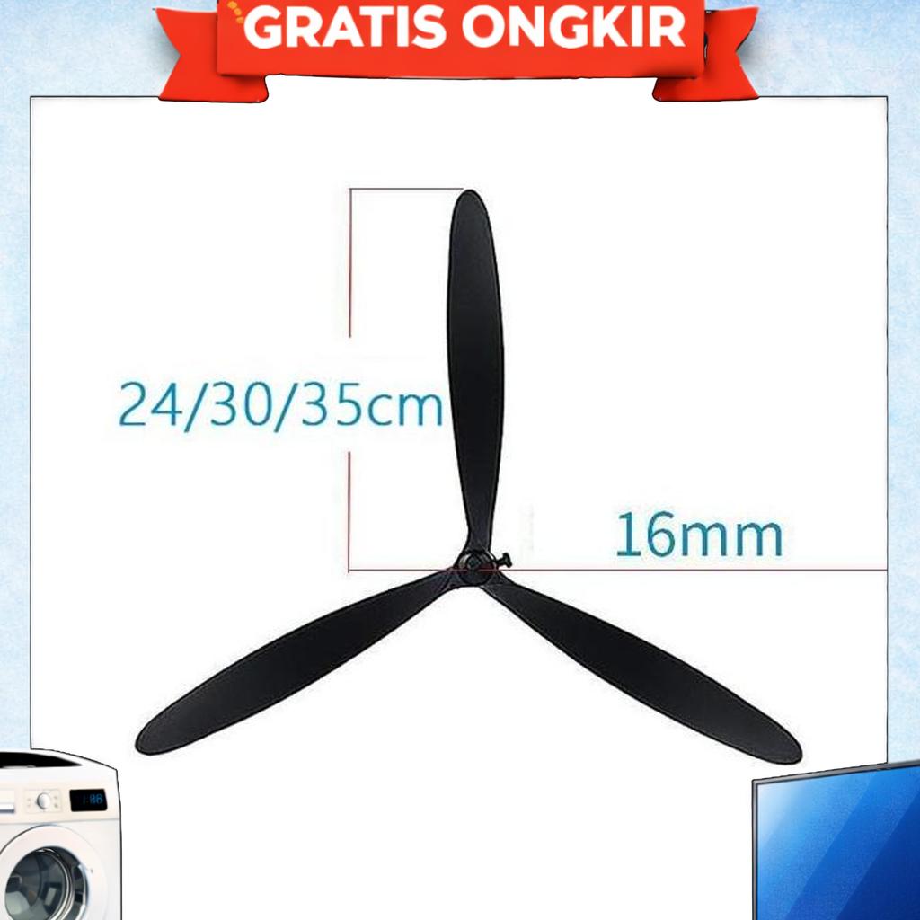 Baling Baling Kipas Angin Kaki 3 Kipas Industri Sparepart Aksesoris