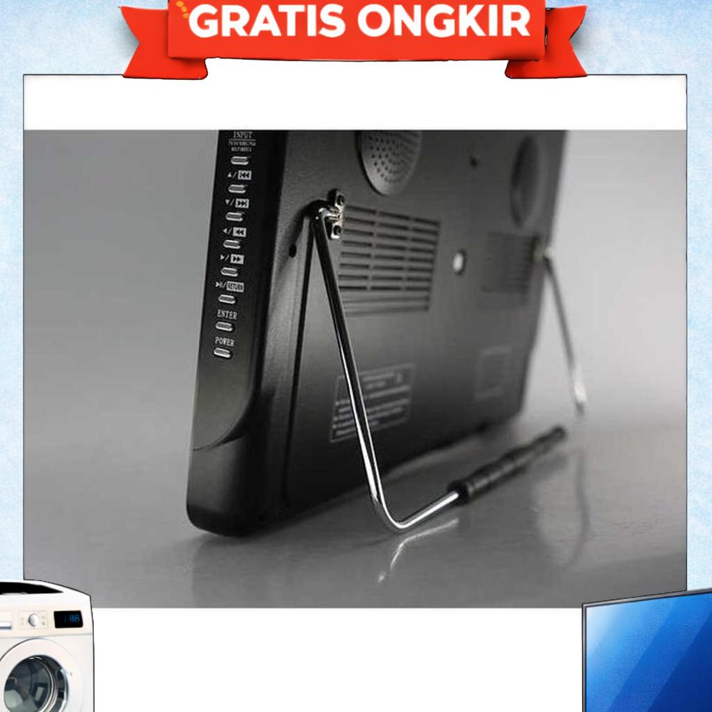 Jual Portable Tv Monitor 11.6 Inch Dvb-T2 + Analog - D12