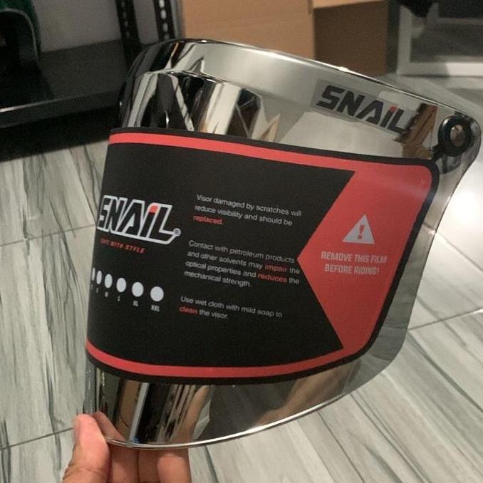 VISOR SNAIL ORIGINAL BOGO/SLIMHEAD KACA SLIMHEAD BOGO Motorcycle Helm