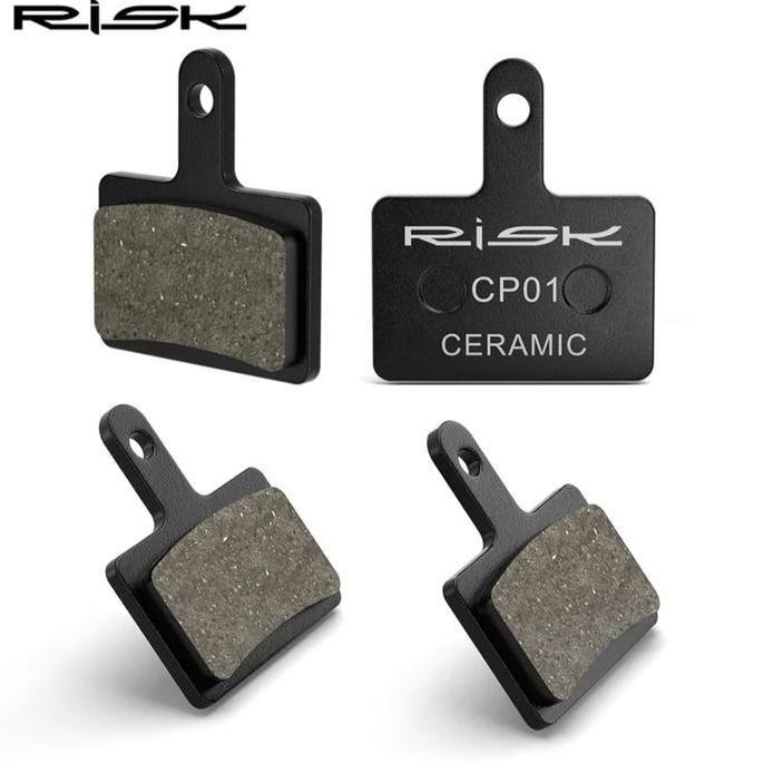Murah Risk Kampas Rem Ceramic Sepeda Brake Pad Shimano MT200 MT400 MT500 Non COD