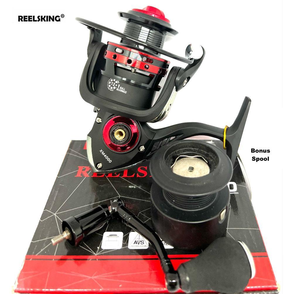 REEL ONE WAY POWER HANDLE METAL HANDLEP REELSKING XM 13 plus 1 BB 2000 3000 4000 5000 6000