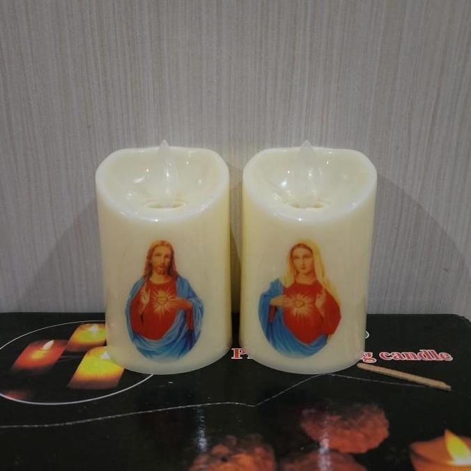 Lilin Bunda Maria Baterai